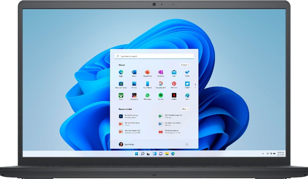 Dell Inspiron 3515 15.6-In Laptop a solo $349.99 en Best Buy (Reg. $550)