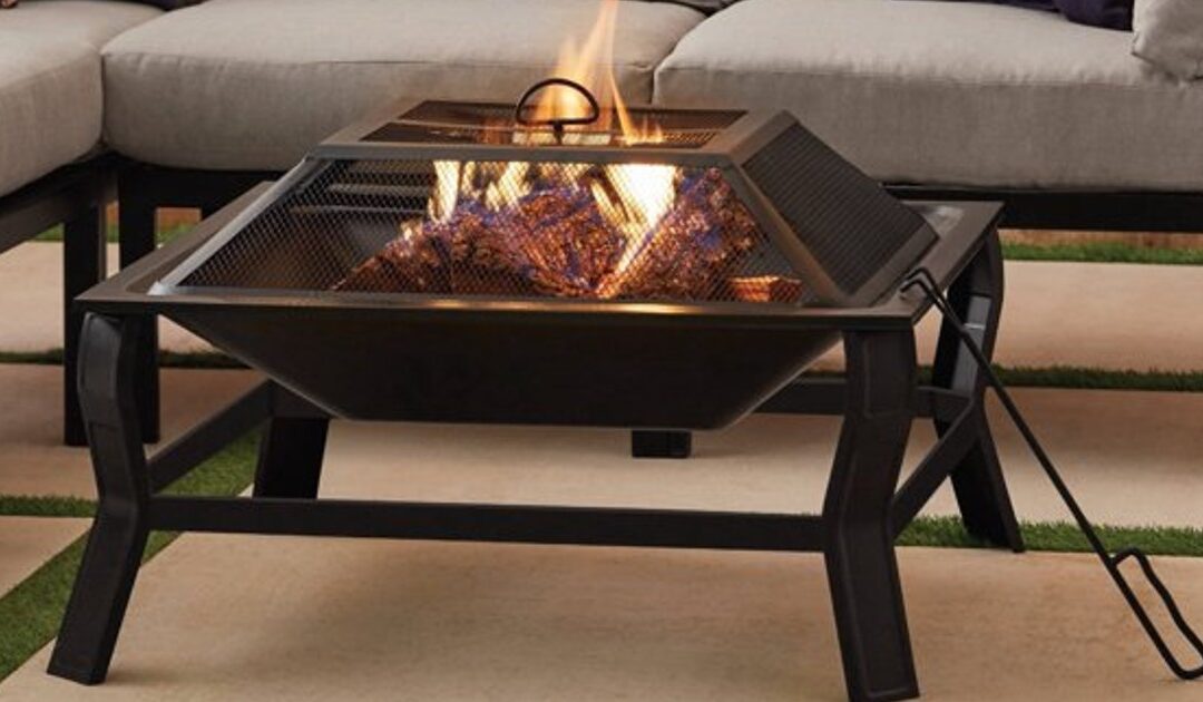 Mainstays Greyson Fire Pit SOLO $52 (Reg $78)