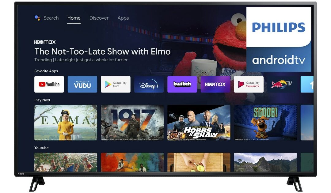 Philips 4K Ultra HD Android Smart LED TV 65-In a solo $398 en Walmart (Reg. $478)