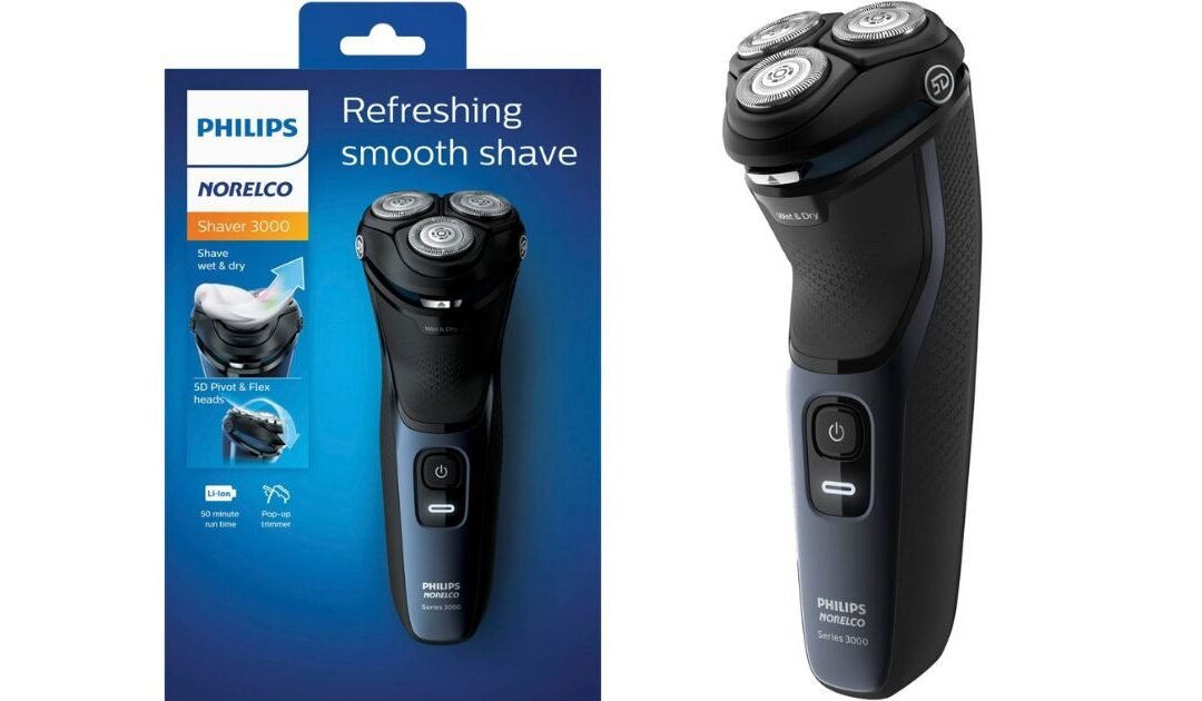 Rasuradora Philips Norelco Series 3000 a solo $39.99 en Best Buy (Reg. $70)