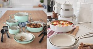 Set de Cocina Cooks Ceramic 14-Piezas