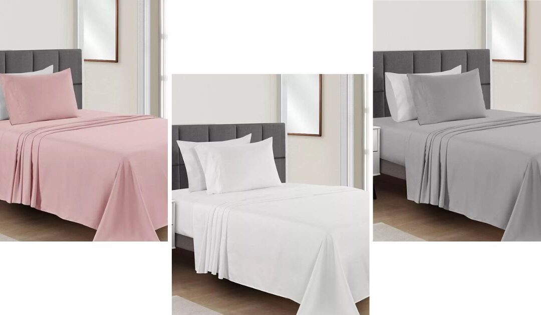 Set de Sabanas Microfiber de 3 Piezas Sunham DESDE $9.99 (Reg. $30) en Macy’s