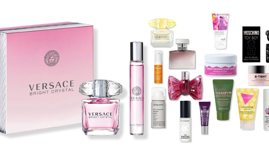 Ulta – Versace Bright Crystal Gift Set + 14 Regalos SOLO $65