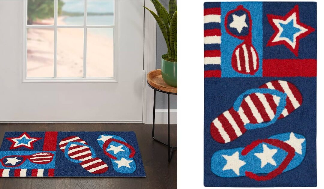 Alfombra Nourison Americana 18 x 30  a solo $19.93 (Reg $40)