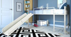 Cama con Chorrera DHP color blanco