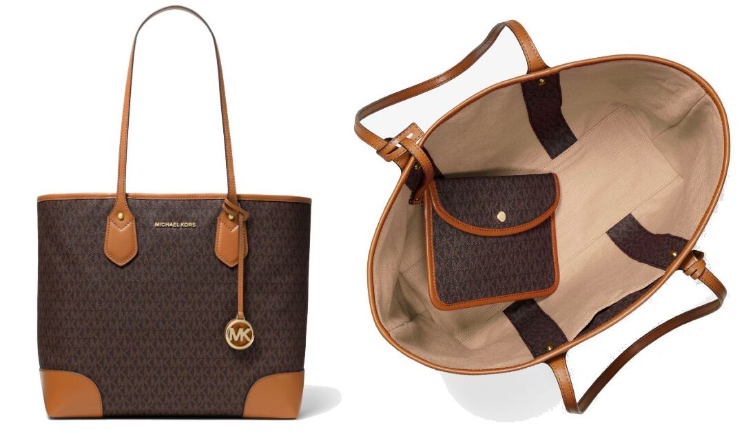 Cartera MK Eva Large Logo Tote a solo $116.10 (Reg $228)