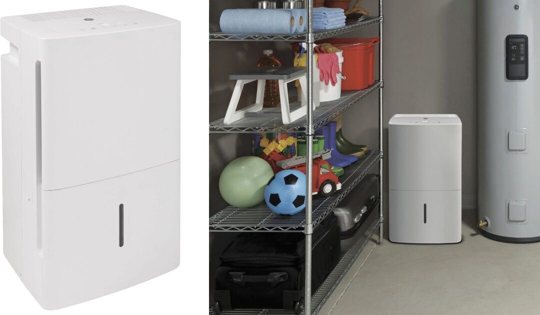 Deshumidificador Portátil GE 50-Pintas a solo $209.99 en Best Buy (Reg. $270)