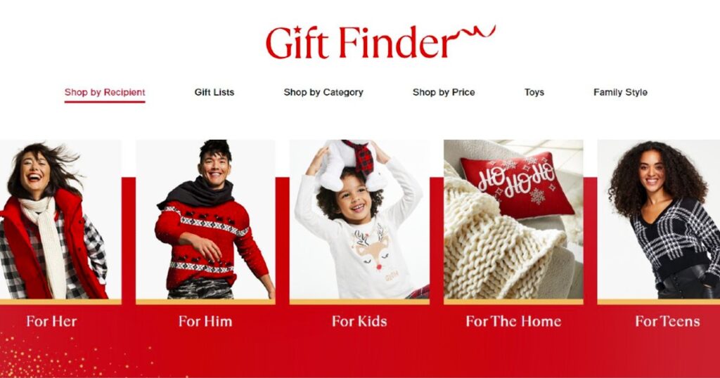 Guía de Regalos para Navidad de Macy's 2022