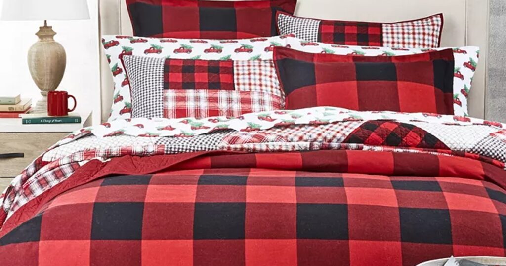 Holiday-Buffalo-Twin-Duvet-Cover