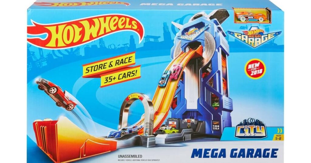 Hot Wheels Mega Garage Car Vehicle Playset