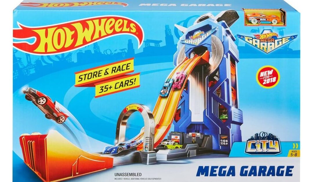 Hot Wheels Mega Garage Car Vehicle Playset a solo $29.97 en Walmart (Reg. $50)