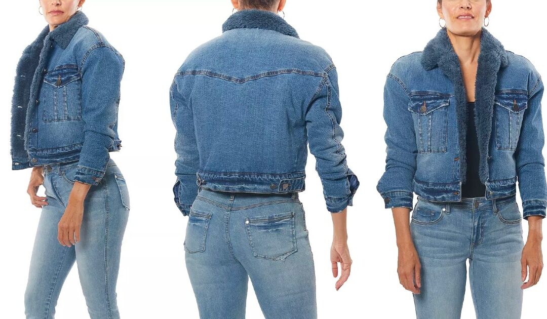 Jacket de Mahon Indigo Saints Faux Fur Lined a solo $13.96 (Reg. $79.50) en Macy’s