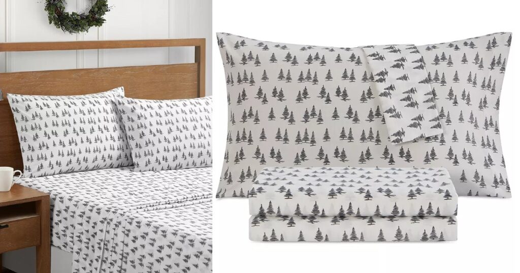 Juego-de-de-3-Piezas-de-Microfibra-con-Estampado-Navideño