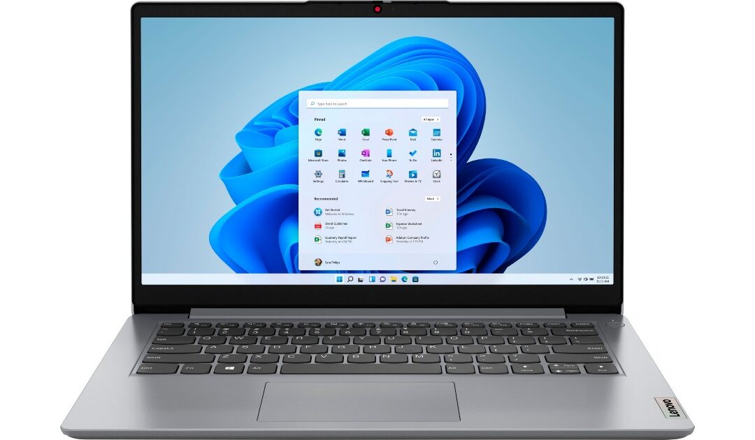 Lenovo Ideapad 1i 14-In HD Laptop a solo $99.99 en Best Buy (Reg. $250)