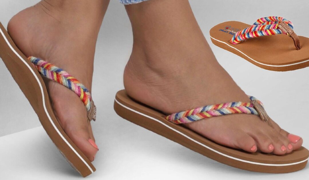 Sandalias Sketchers Bobs Sunset-Braided Love a solo $24.99 (Reg. $45)