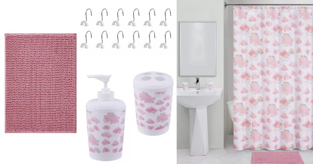 Set-de-Baño-Olivia-Finn-Rainbow-Unicorn