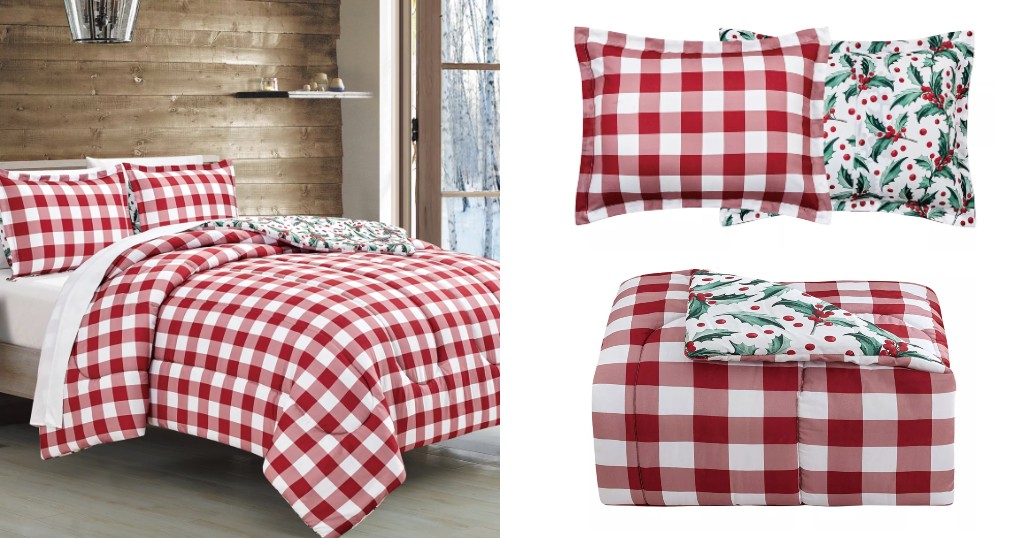 Set-de-Comforter-Sunham-Holiday-Gingham-de-3-Piezas