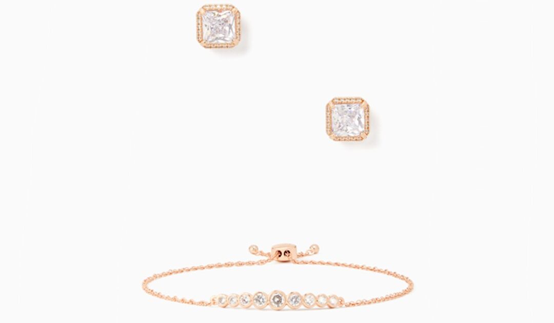 Set de Pantallas y Brazalete Kate Spade SOLO $35 (Reg $98)