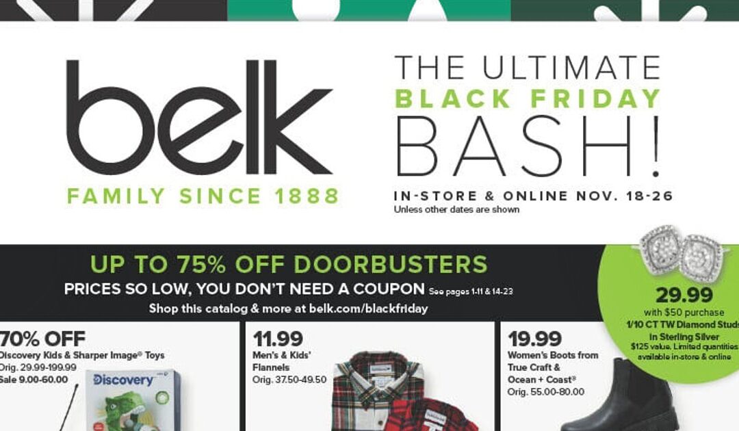 Shopper de Belk Black Friday 2022