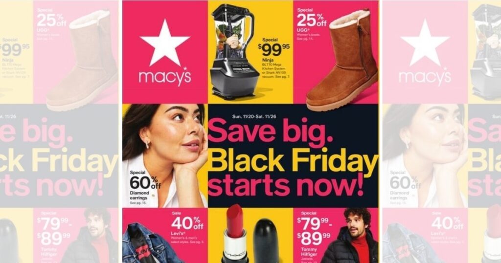 Shopper de Macy's Black Friday 2022