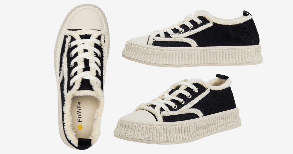 Tenis-Fitville-Classic-Canvas-Platform-Sneakers-Wide