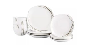 Vajilla-Tabletop-Unlimited-Curves-Square-de-12-Piezas
