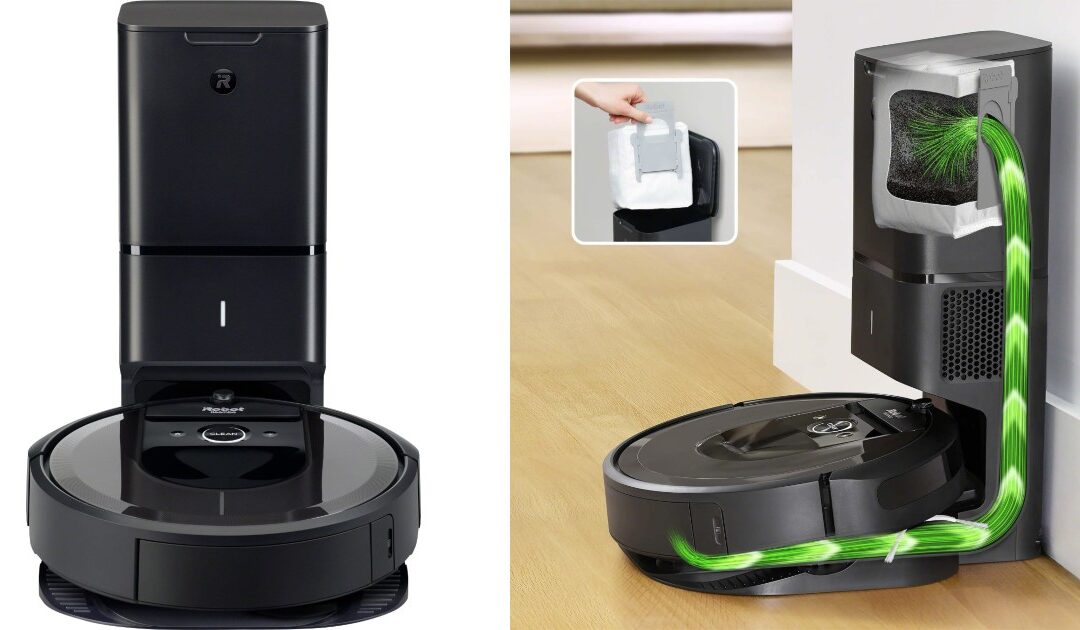 iRobot Roomba i7+ Wi-Fi Connected Self-Emptying Robot Vacuum a solo $499.99 (Reg. $900)