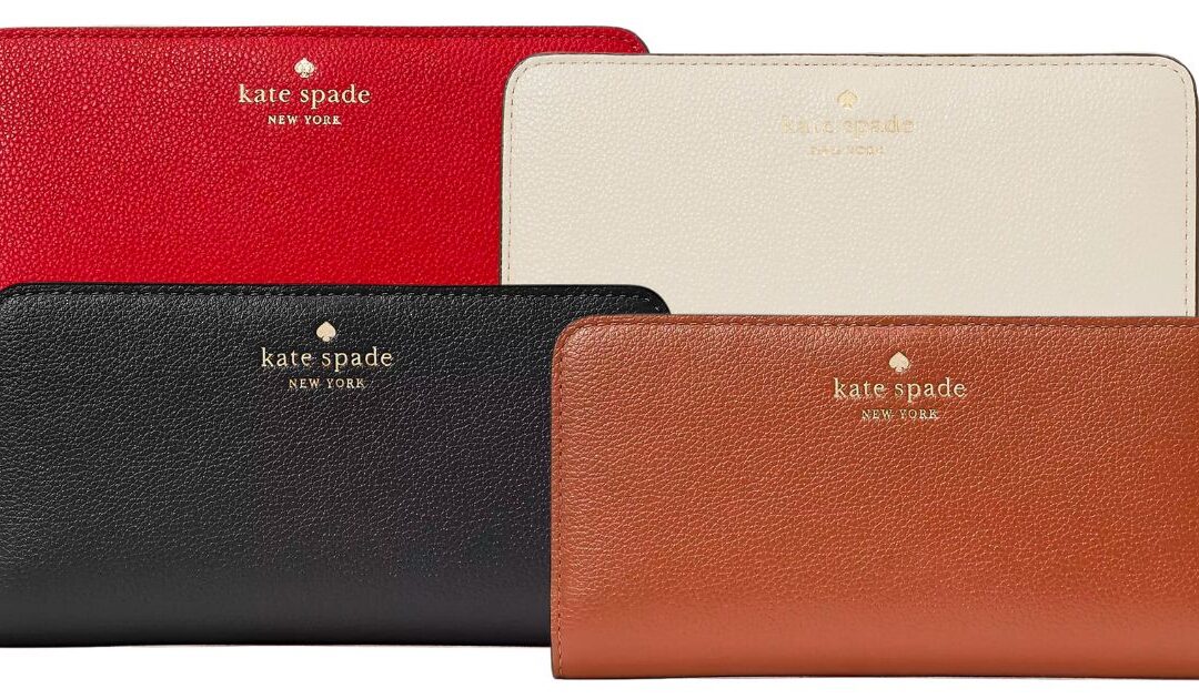 Kate Spade Bailey Large Slim Bifold Wallet SOLO $39 (Reg $179)