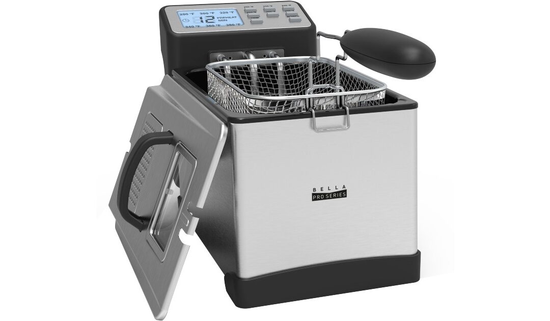 Freidora Digital Bella Pro Series 3L a solo $29.99 en Best Buy (Reg. $80)