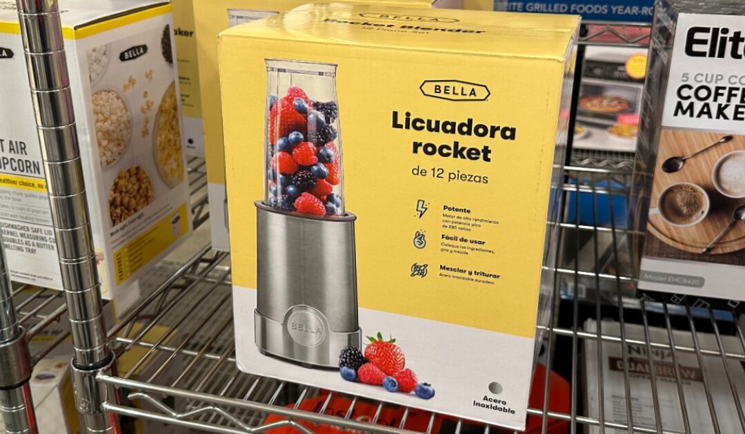 Bella Rocket Blender de 12-Piezas a solo $24.99 en Macy’s (Reg. $43)