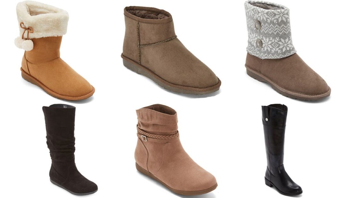 Botas para Mujeres DESDE $13.99 en JCPenney (Reg. $65+)