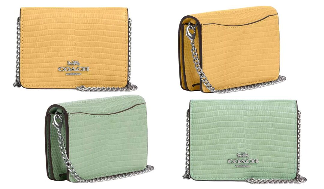 Coach Mini Wallet On A Chain SOLO $39 (Reg. $198) – La Idea Perfecta Para Regalo