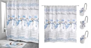 Cortina-de-Baño-Para-Navidad-Avanti-Winter-Friends