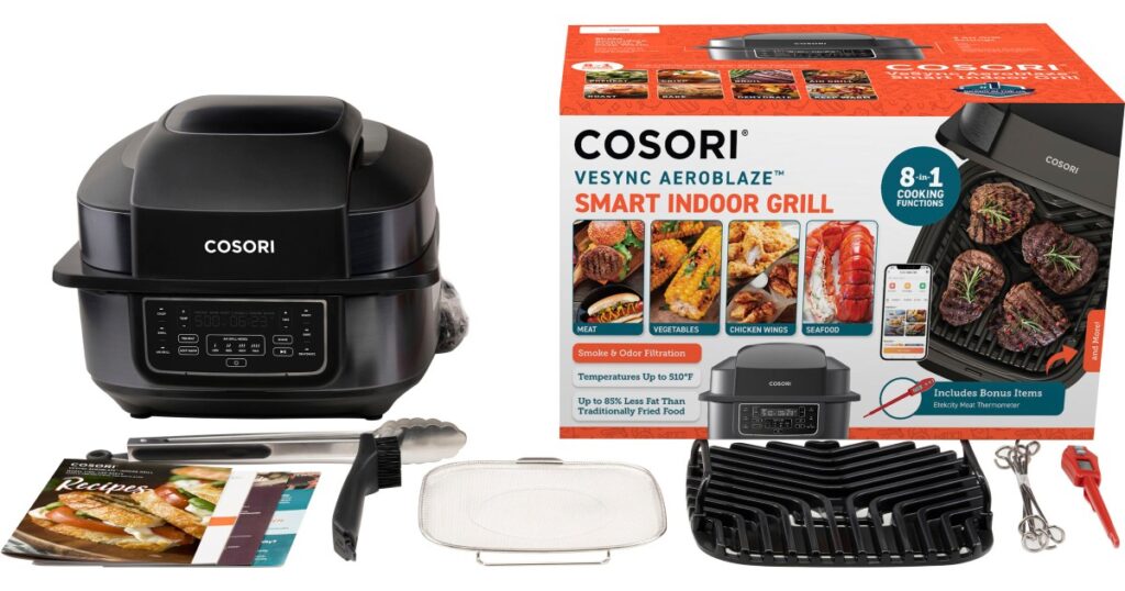 Cosori Smart Indoor Grill 8-in-1