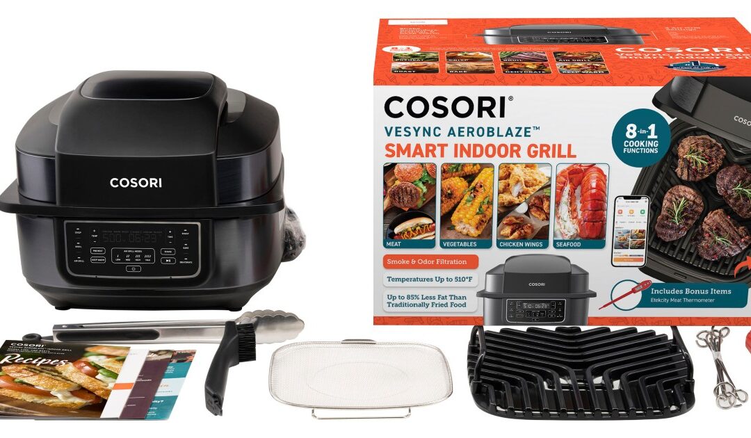 Cosori Smart Indoor Grill 8-in-1 a solo $139.99 en Best Buy (Reg. $250)