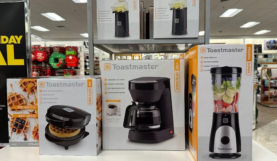 Enseres Toastmaster SOLO $8.98 en Kohl’s (Reg $25)