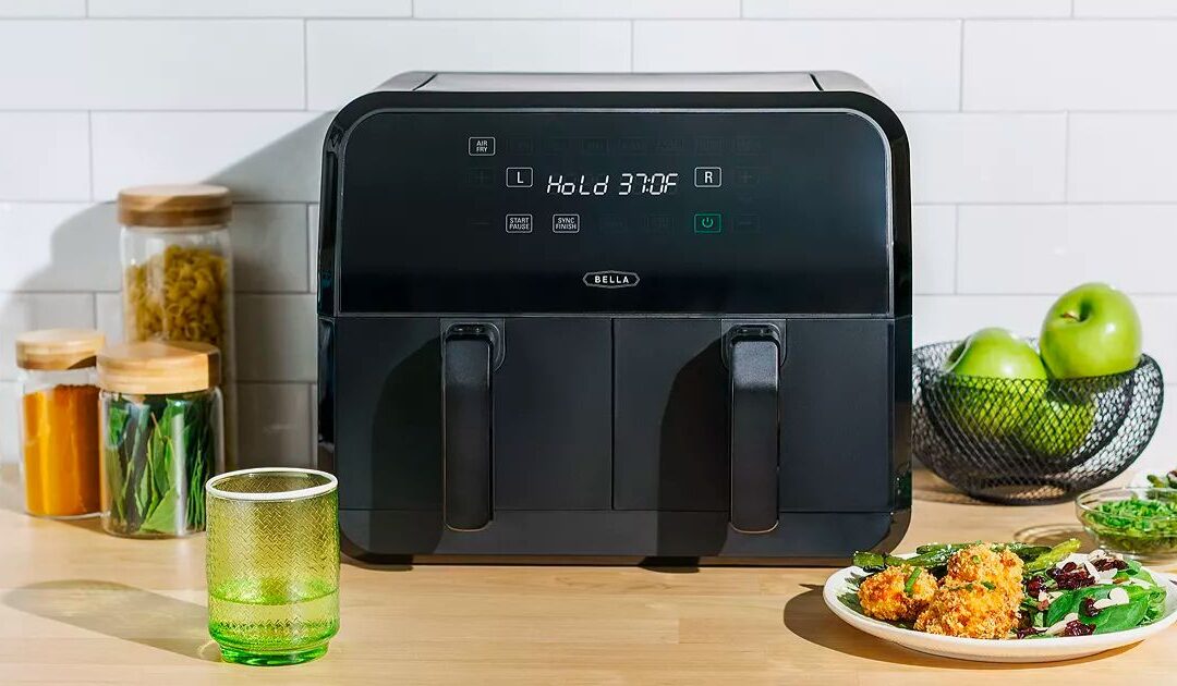 Freidora de Aire Touchscreen Bella 8-Qt SOLO $89.99 (Reg $236)