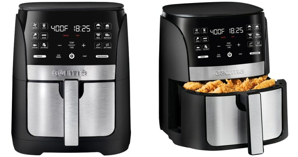 Freidora de Aire Digital Gourmia 6-Qt