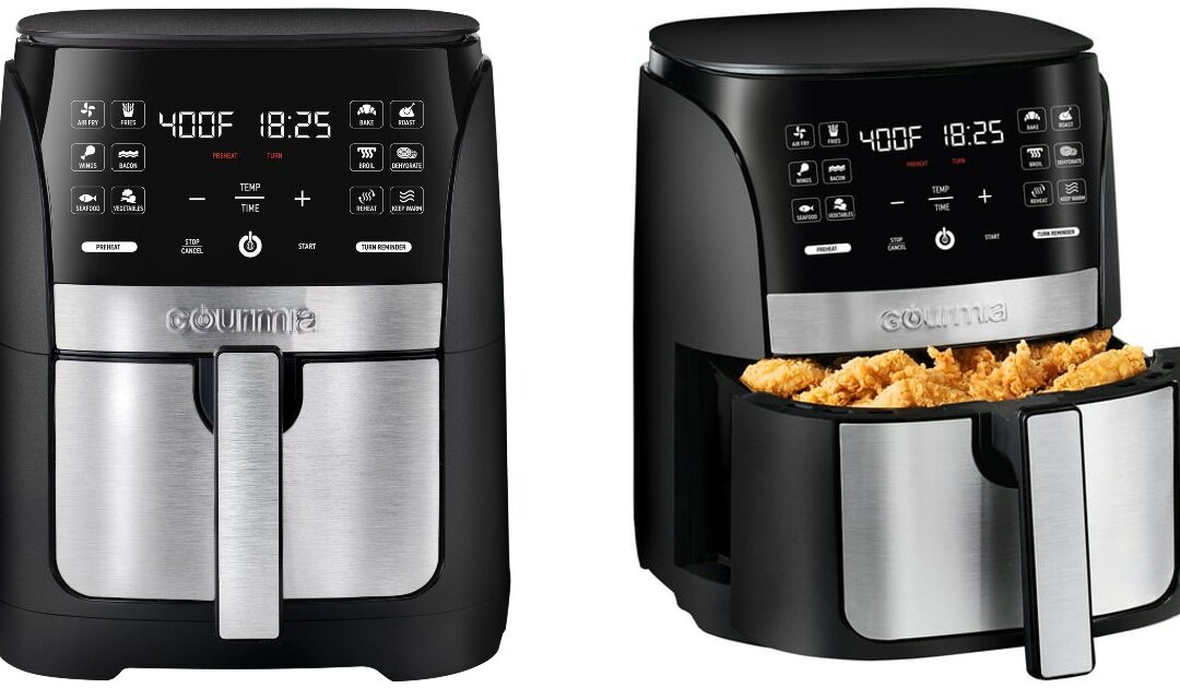 Freidora de Aire Digital Gourmia 6-Qt a solo $38 en Walmart