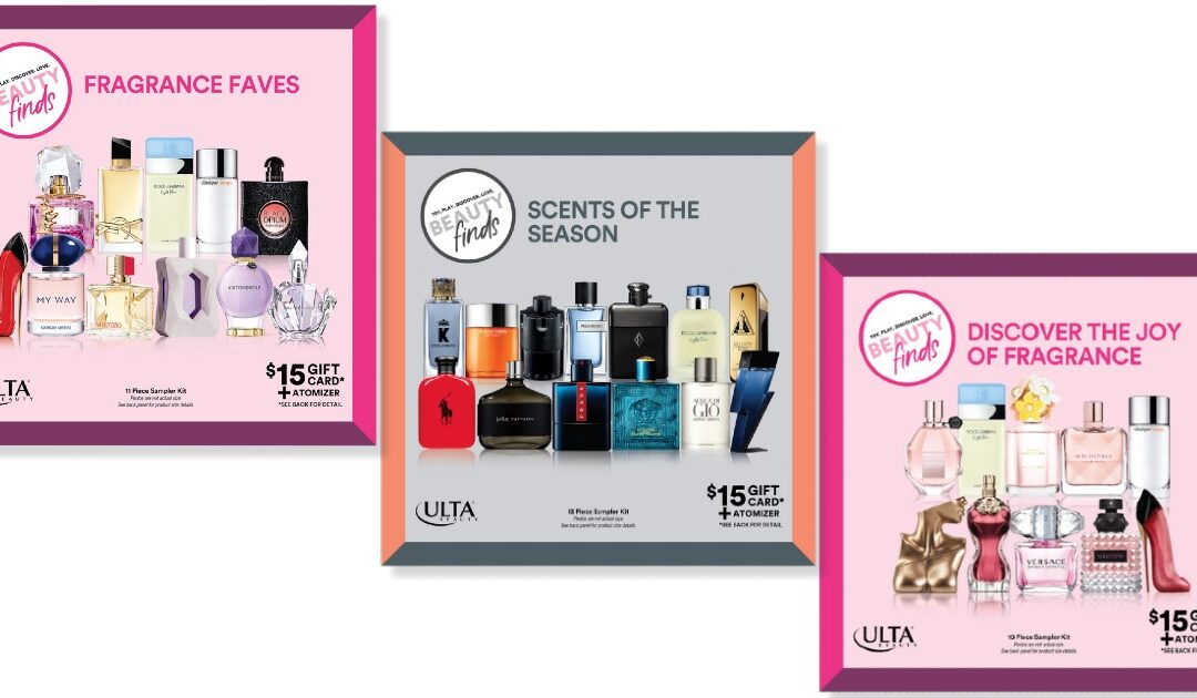 Ulta –  50% Off en Juegos de Muestras de Fragancias