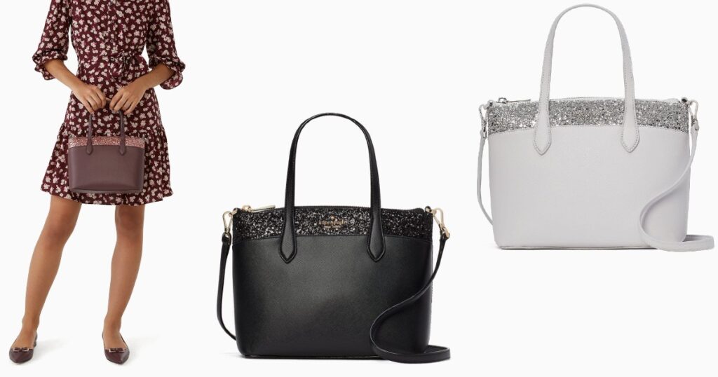 Kate Spade Flash Glitter Satchel