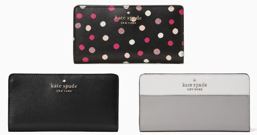 Kate Spade Staci Large Slim Bifold Wallet