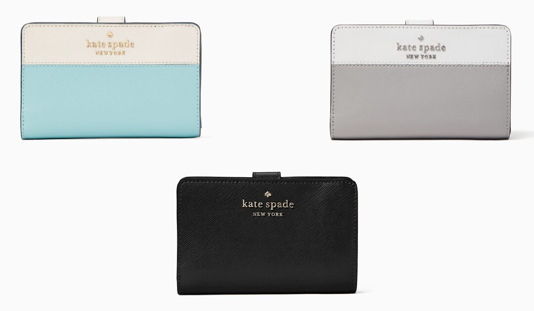 Kate Spade Staci Medium Compartment Wallet SOLO $45 (Reg $189)