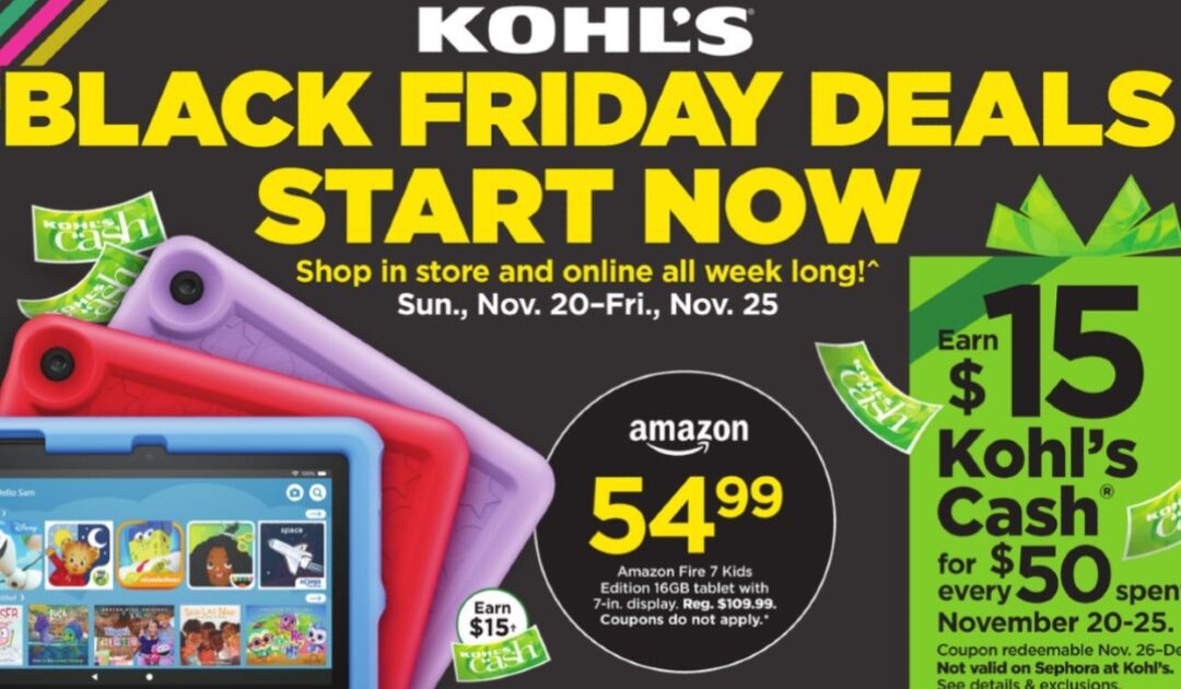 Shopper de Kohl’s Black Friday 2022