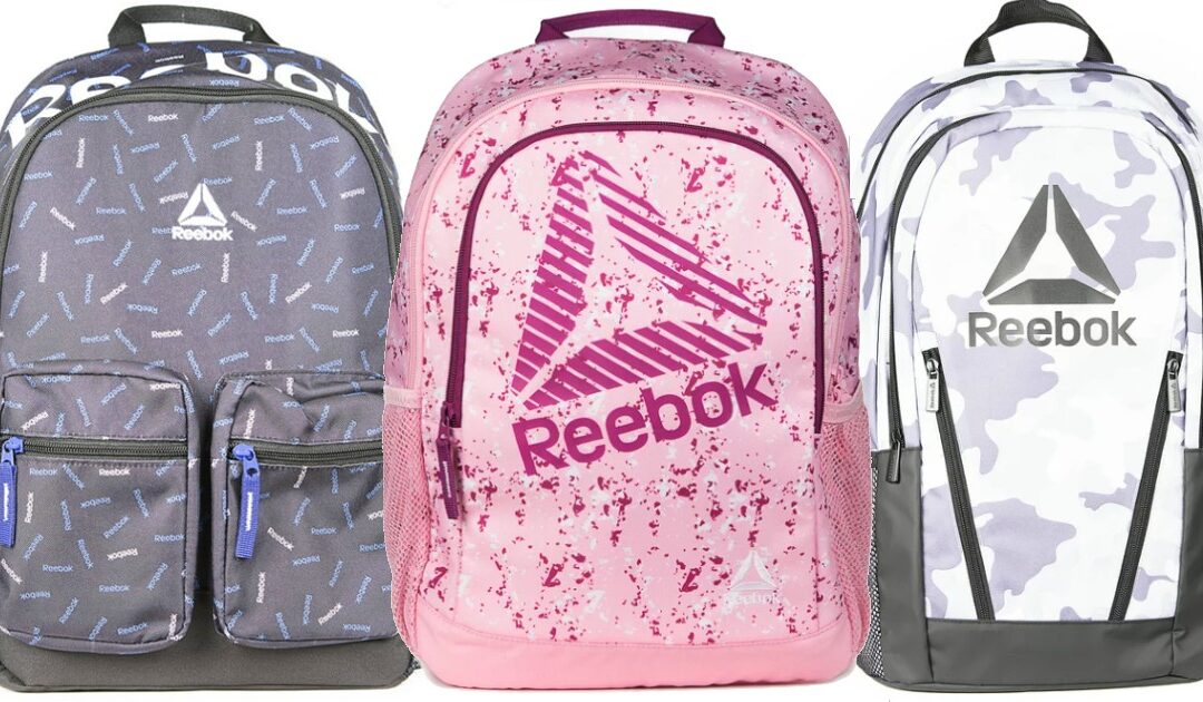 Mochilas Reebok SOLO $10 en Walmart (Reg $36)