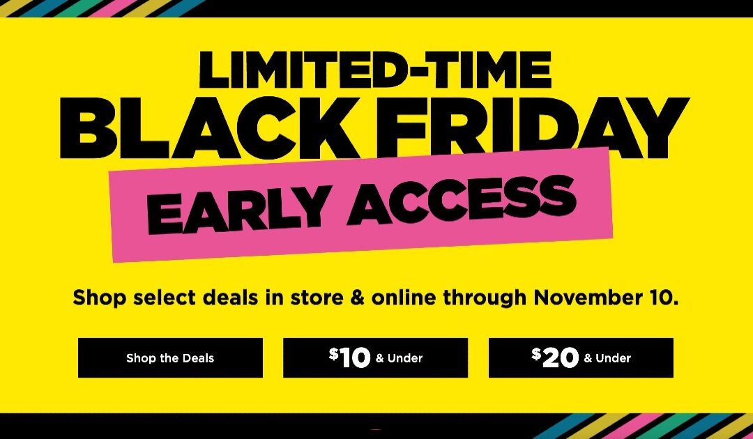 Las Ofertas de Black Friday en Kohl’s están en VIVO