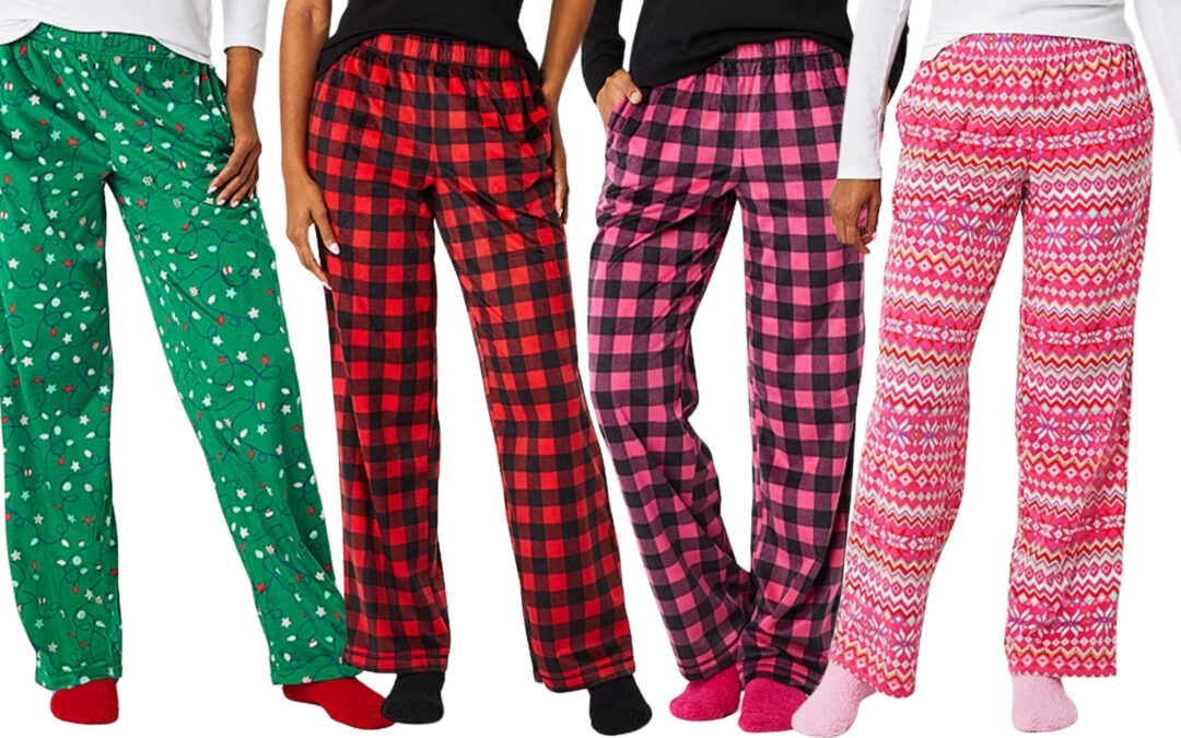 Pantalones de Pijamas Sleep Chic Microfleece SOLO $9.09 en JCPenney (Reg $26)