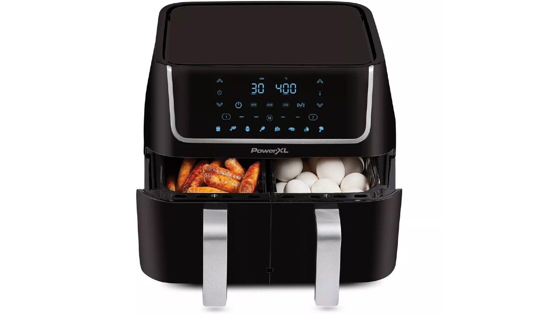 PowerXL 10-Qt Dual Basket Air Fryer a solo $99.99 en Target (Reg. $200)