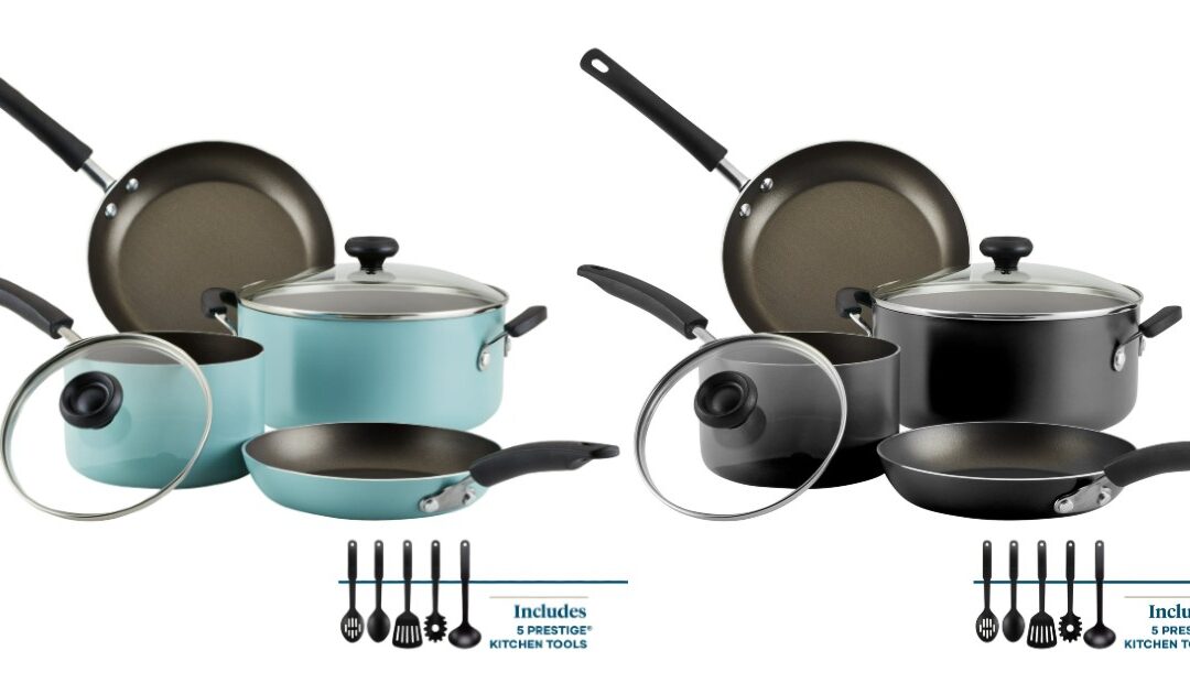 Set de Cocina Farberware 11-Piezas a solo $35 en Walmart (Reg. $49)