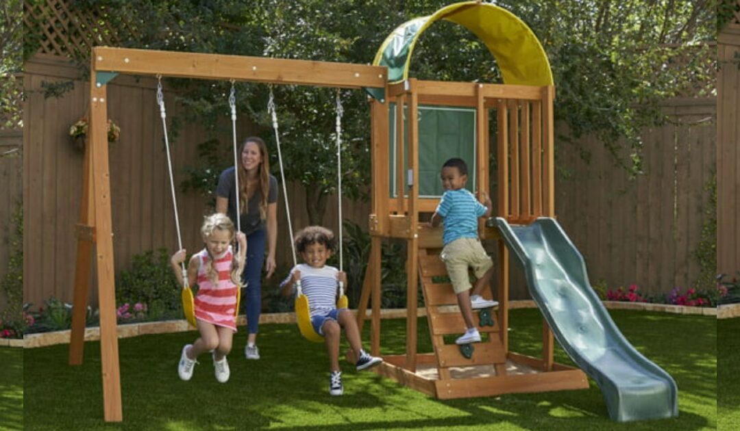 Set de Columpio Kid Kraft SOLO $199 en Walmart (Reg $399)